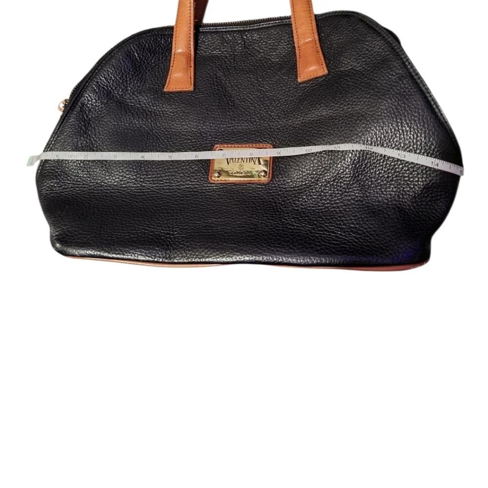 Valentina Leather Top Handle Satchel